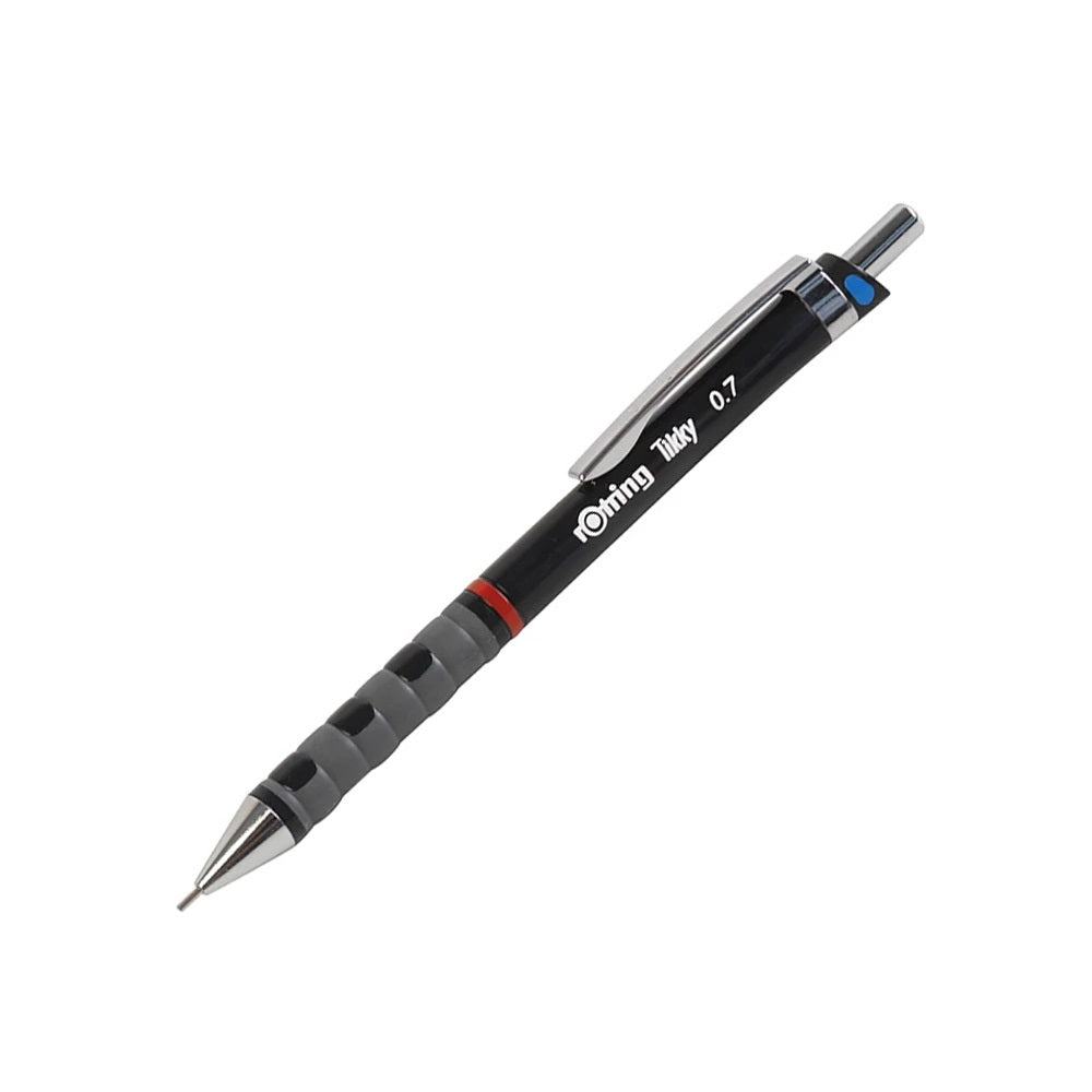 Nyomósirón 0,7mm, fekete test, Rotring Tikky kép