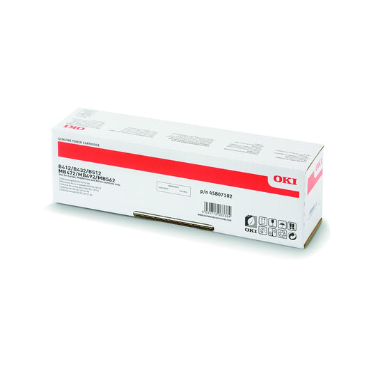 Oki B432/MB472 toner ORIGINAL 3K kép
