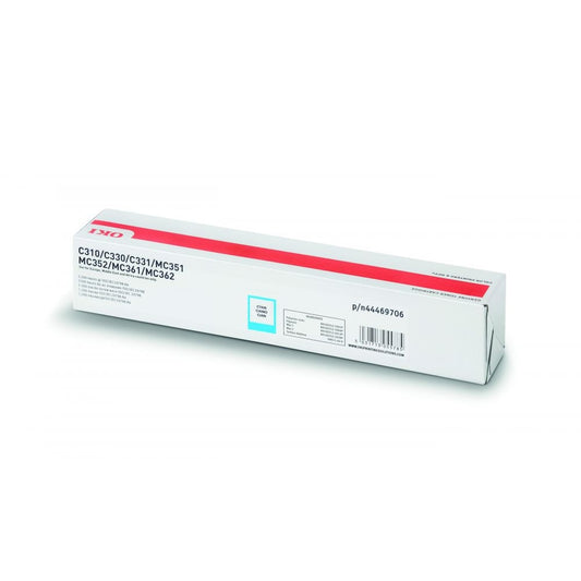 Oki C310/330 toner cyan ORIGINAL kép