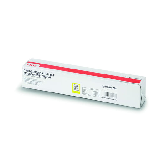 Oki C310/330 toner yellow ORIGINAL kép