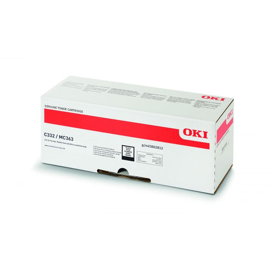 Oki C332/MC363 toner black ORIGINAL 3,5K kép