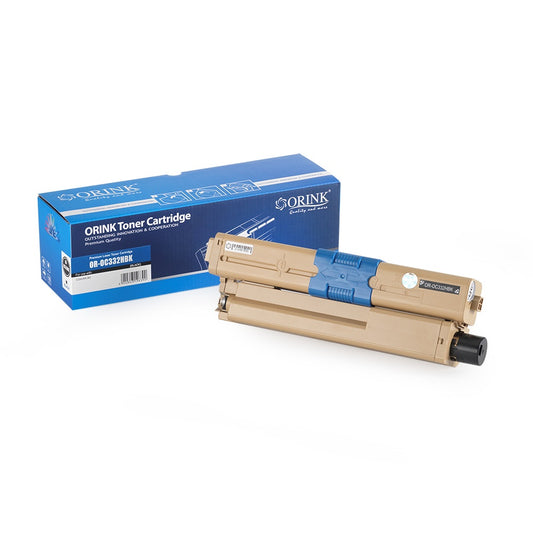 Oki C332/MC363 toner black ORINK 3,5K kép