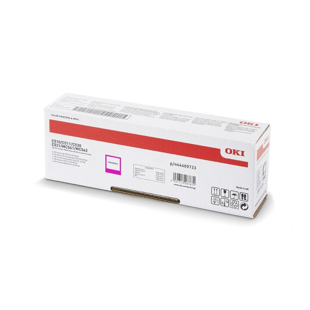 Oki C510/C530 toner magenta ORIGINAL 5K kép