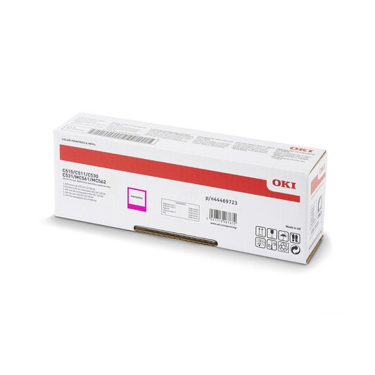 Oki C510/C530 toner magenta ORIGINAL 5K kép
