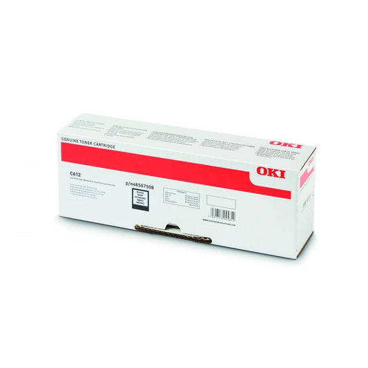 Oki C612 toner black ORIGINAL kép