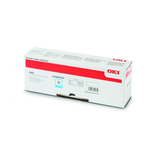 Oki C612 toner cyan ORIGINAL kép