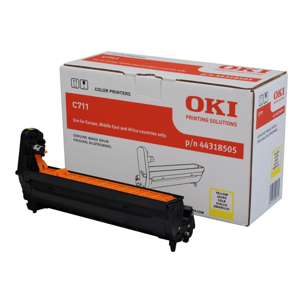 Oki C711 drum unit yellow ORIGINAL kép