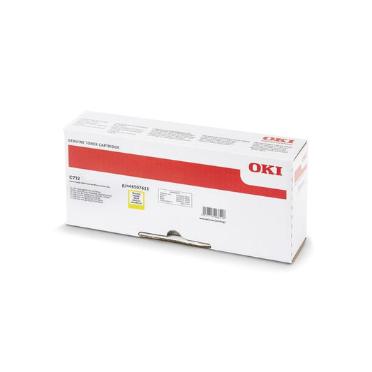 Oki C712 toner yellow ORIGINAL kép