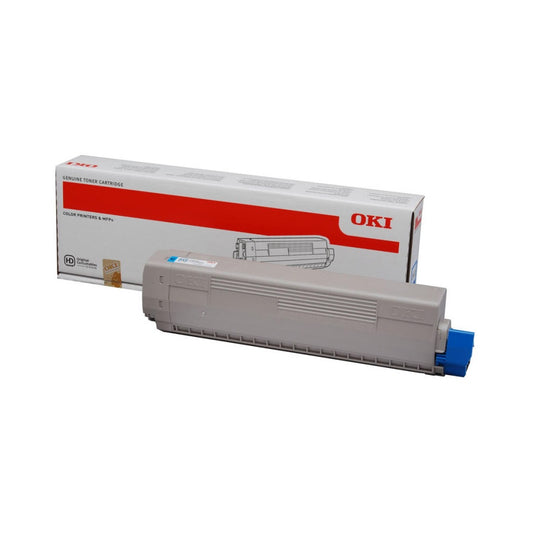 Oki C822 toner cyan ORIGINAL kép