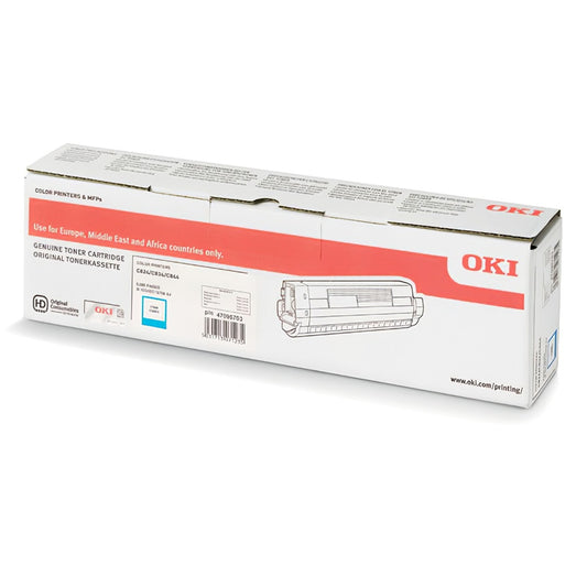Oki C824 toner cyan ORIGINAL 5K kép