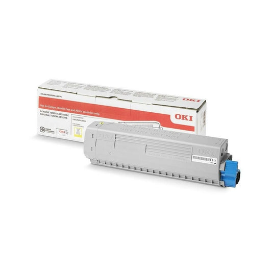 Oki C824 toner yellow ORIGINAL 5K kép