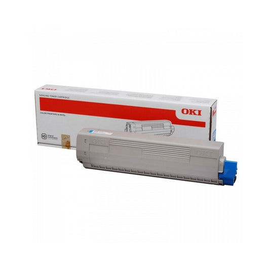 Oki C831 toner cyan ORIGINAL 10K kép