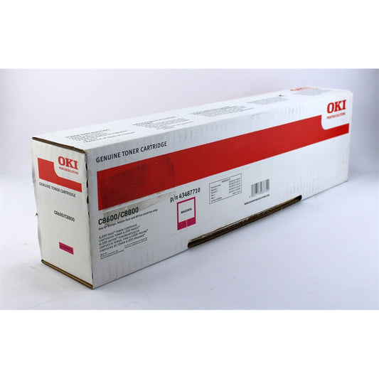 Oki C8600 toner magenta ORIGINAL kép