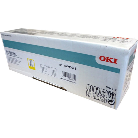 Oki ES5432/ES5473 toner yellow ORIGINAL 6K kép