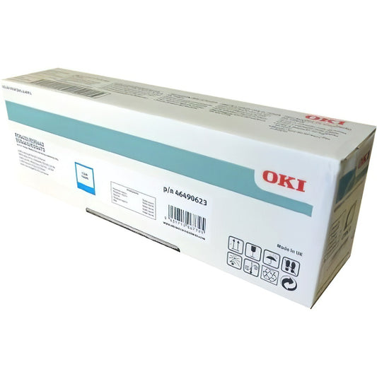 Oki ES5432 toner cyan ORIGINAL 6K kép