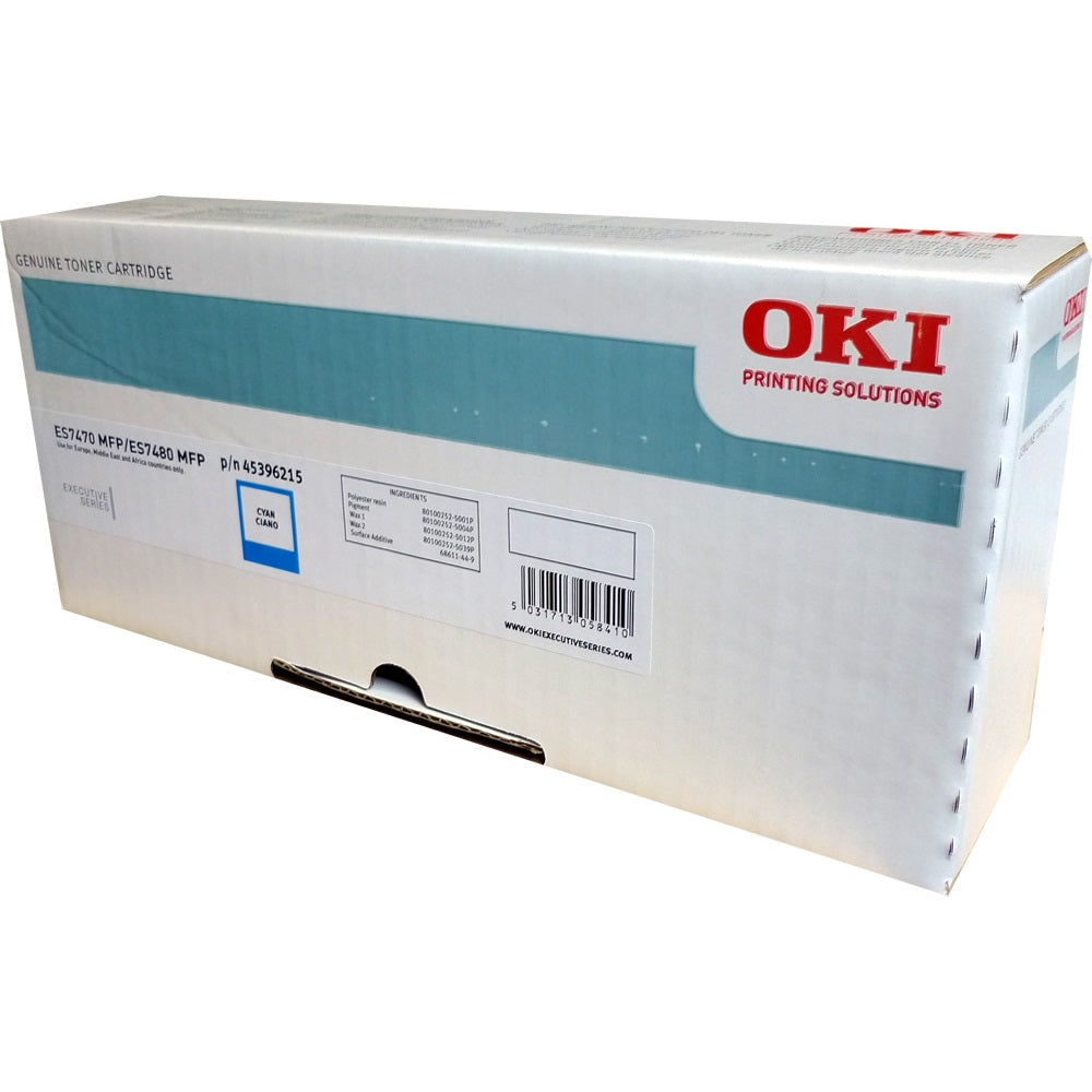 Oki ES7470/ES7480 toner cyan ORIGINAL kép