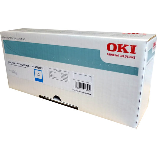 Oki ES7470/ES7480 toner cyan ORIGINAL kép