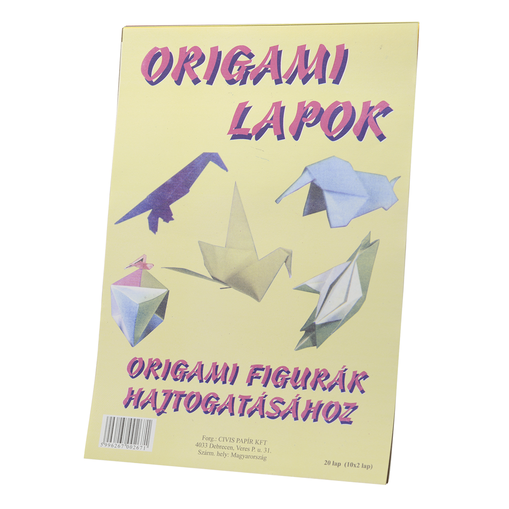 Origami papír A4, 20 lapos kép