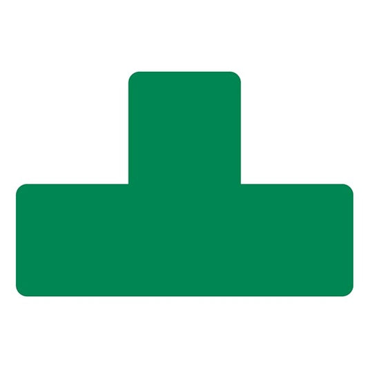 Padlómatrica DJOIS L alakú 150x100 mm 5 cm széles zöld 10 darabos