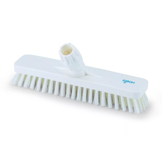 Súrolókefe fej műanyag 30 cm széles nyelezhető 0,5 mm Aricasa/Igeax fehér_1016WM kép