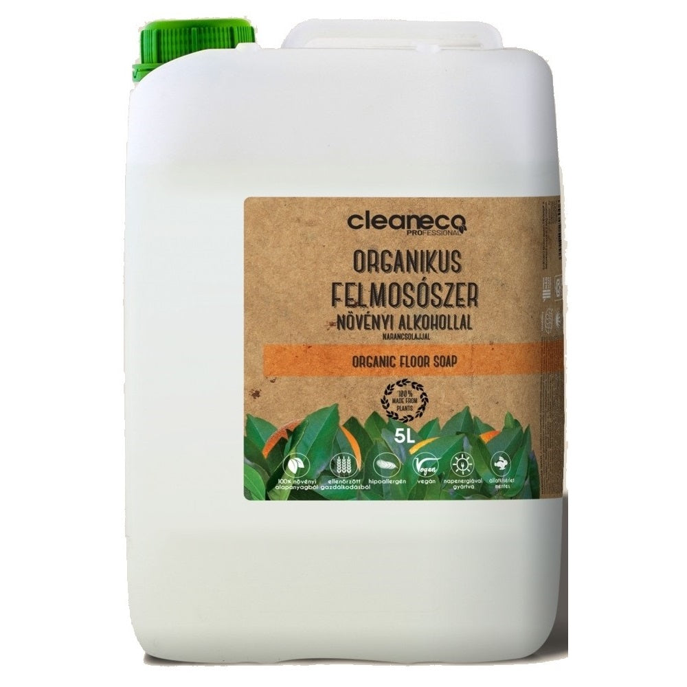 Padlótisztítószer narancsolajjal 5 liter organikus Cleaneco kép
