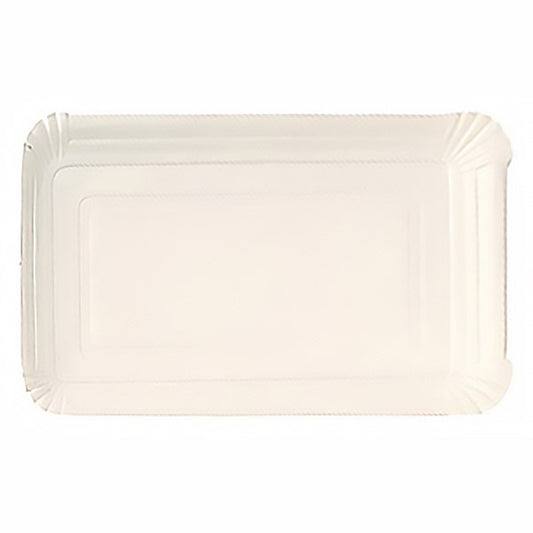 Papírtálca szögletes eldobható 130x205 250 darabos