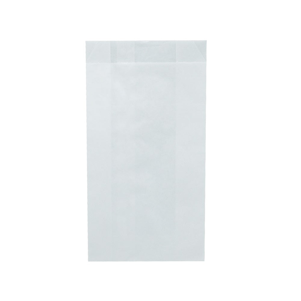 Papírtasak ablak nélküli 0,5 kg-os 120+45x220mm fehér kép