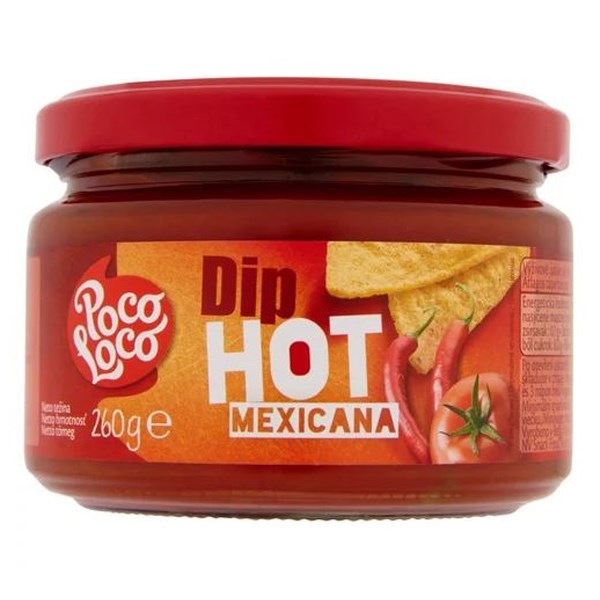 Paradicsom szósz POCO LOCO erősen csípős 260 g