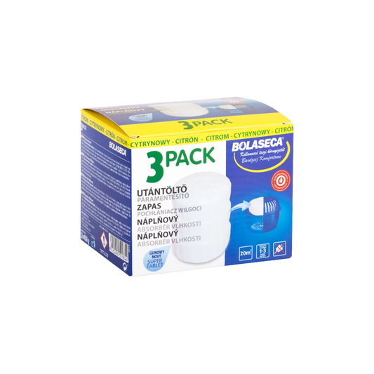 Páramentesítő utántöltő tabletta 3 x 450 g Bolaseca citrom kép