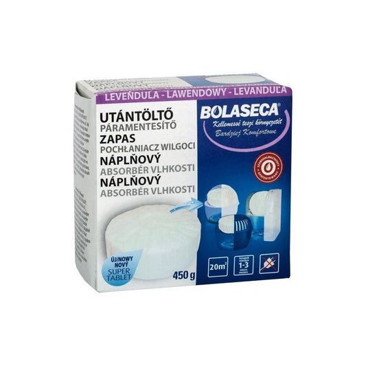 Páramentesítő utántöltő tabletta 450 g Bolaseca levendula kép