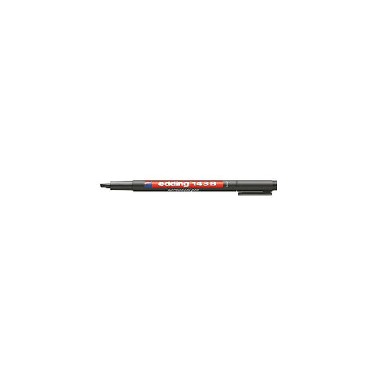 Alkoholos marker 1-3mm, 143B OHP Edding fekete kép