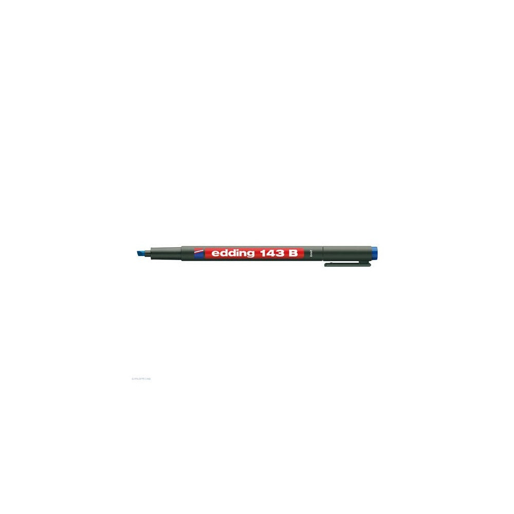 Alkoholos marker 1-3mm, 143B OHP Edding kék kép