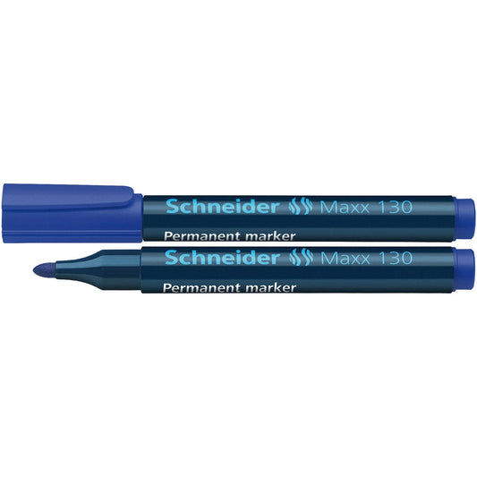 Alkoholos marker 1-3mm, kerek végű Schneider Maxx 130 kék kép