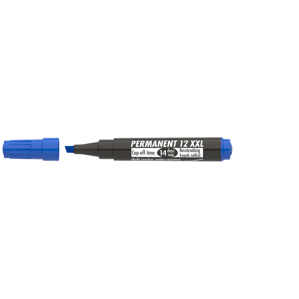 Alkoholos marker 1-4mm, vágott Ico 12XXL kék kép