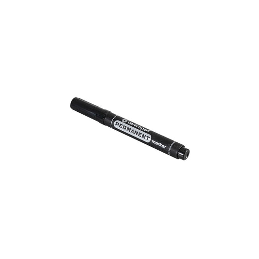 Alkoholos marker 2,5mm, kerek hegyű, Centropen 8566, fekete kép