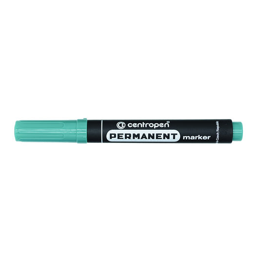 Alkoholos marker 2,5mm, kerek hegyű, Centropen 8566, zöld kép