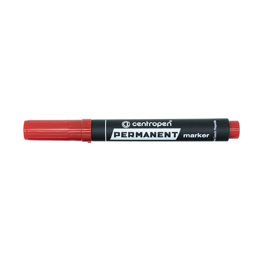 Alkoholos marker 1-4,6mm, vágott hegyű, Centropen 8576 piros kép