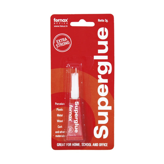 Pillanatragasztó 3g Fornax Superglue bliszteres kép