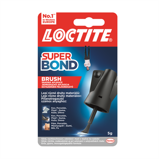 Pillanatragasztó 5g Loctite Super Bond ecsetes kép