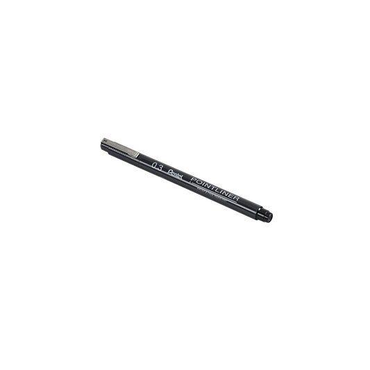 PointLiner tűfilc 0,3mm, S20P-3A Pentel fekete kép