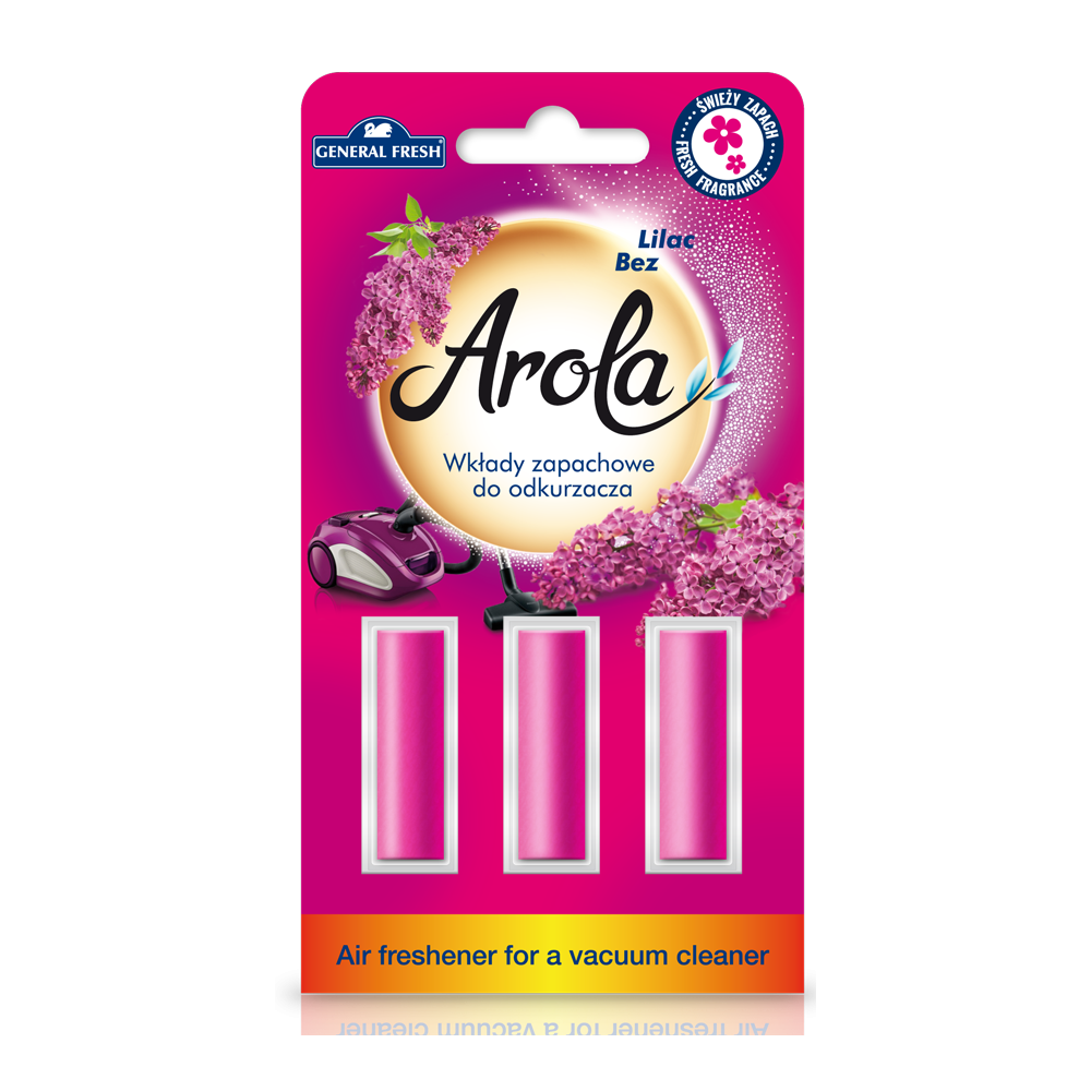 Porszívó illatosító 3db/csomag Arola Orgona kép