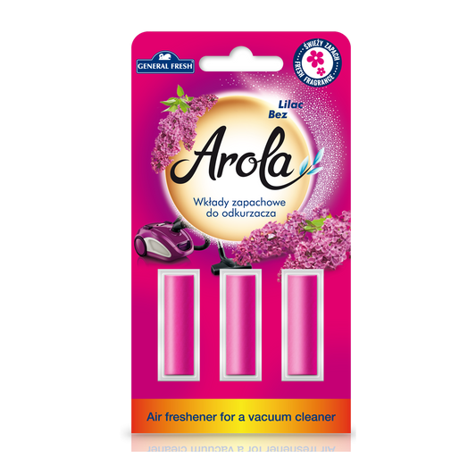 Porszívó illatosító 3db/csomag Arola Orgona kép