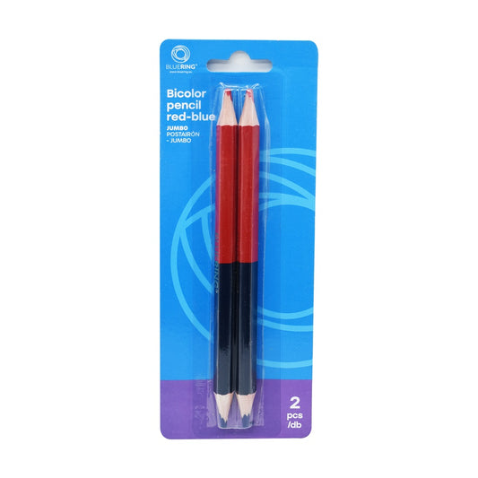 Postairón vastag Bluering® 2 db/blisz piros-kék kép