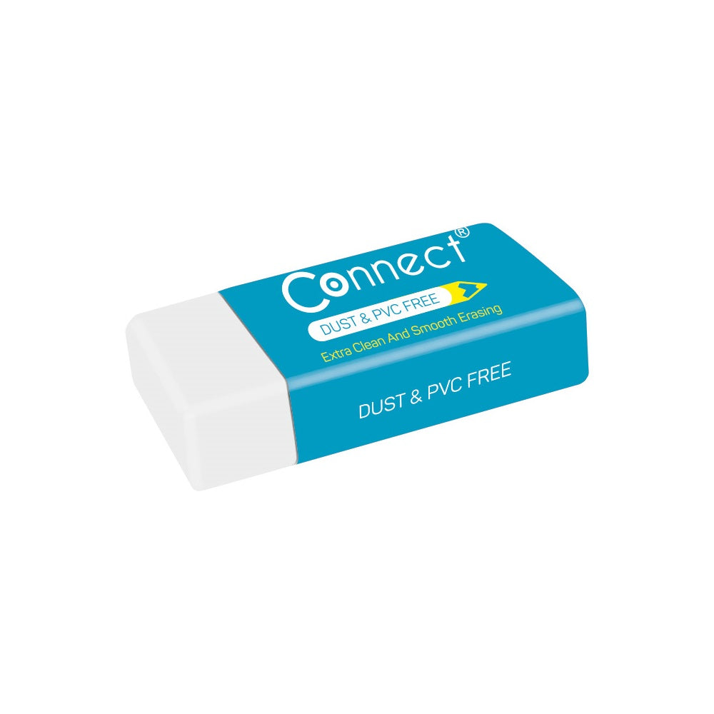 Radír Connect fehér (39x17x12mm,) 36 db/ kínáló doboz kép
