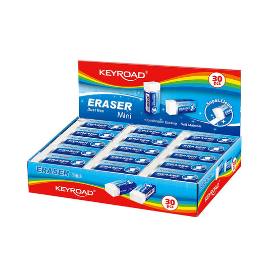 Radír, PVC 30 db/display Keyroad kép