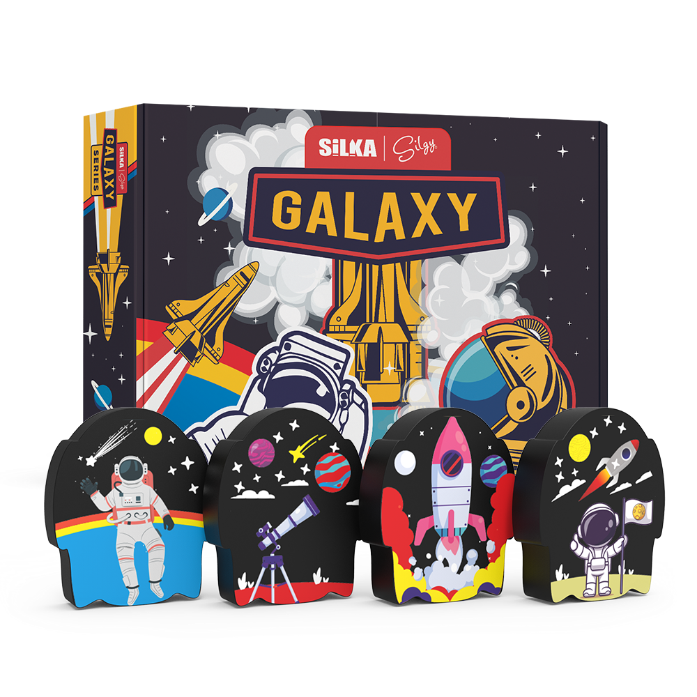 Radír, galaxis, 36 db/display, Silka kép