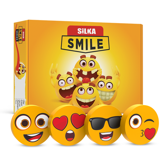 Radír, smile-kicsi, 36 db/display, Silka kép