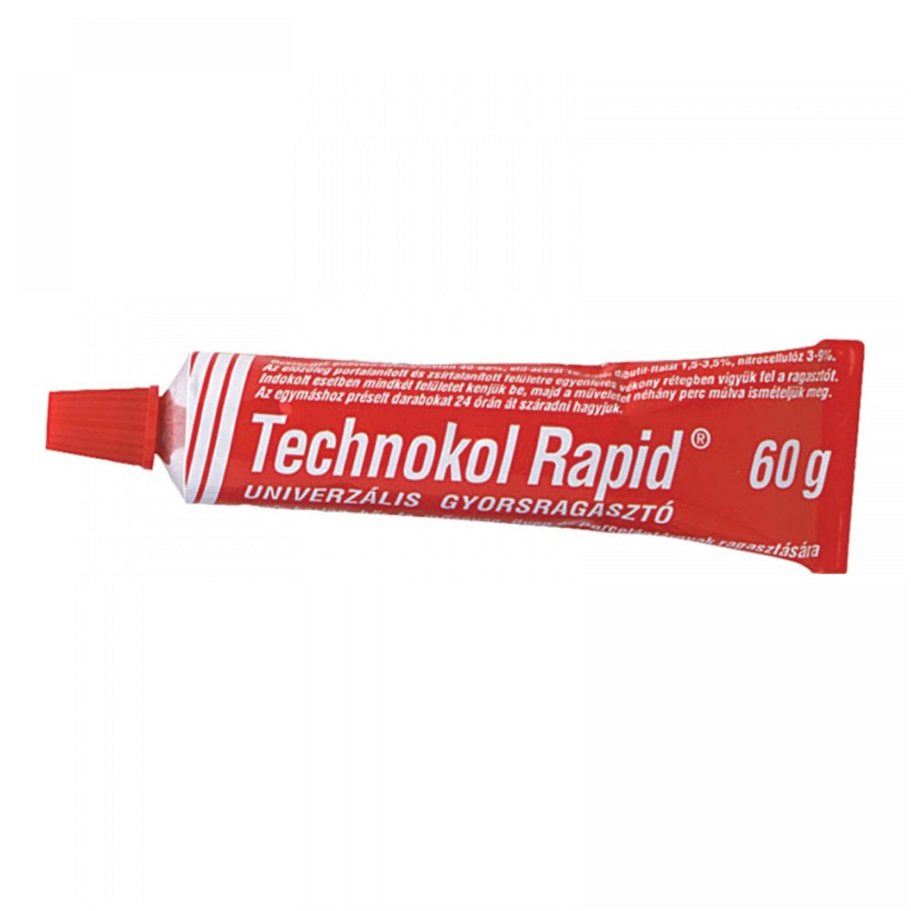 Ragasztó folyékony univerzális Technokol Rapid 60g. piros kép