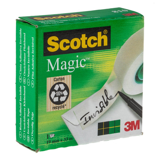Ragasztószalag 12mmx33m Magic Tape 3M Scotch 810 kép