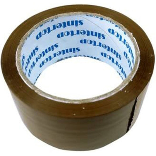 Ragasztószalag 48mmx60m barna Hotmelt Sintertop kép